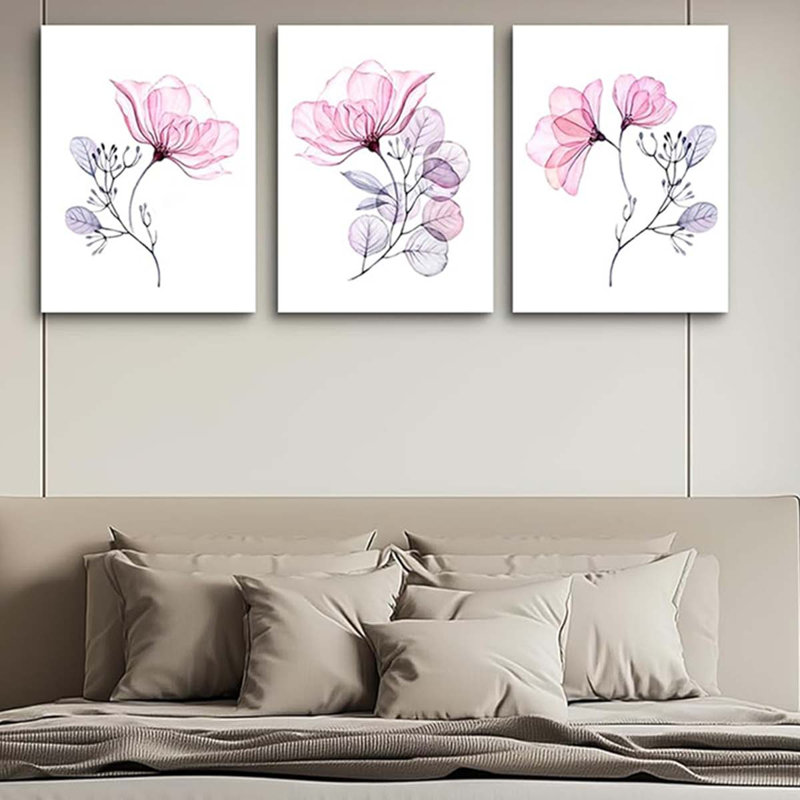 3 Piece Wrapped Canvas Print