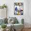 "Pigeon Blue" par Ilora, reproduction d'art sur toile encadrée-324639001