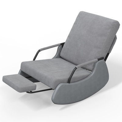 Chaise berçante - gris foncé