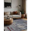 Tapis gris lavable à la machine-1375784073