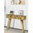 Juliet Hexagnol Console Table 2 Drawer