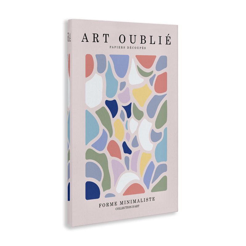 Art mural sur toile de style vitrail par Incado bp-707_CN, H 45 po x l 30 po