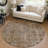 Emberith Brown Washable Indoor-Outdoor Rug - -1700188298