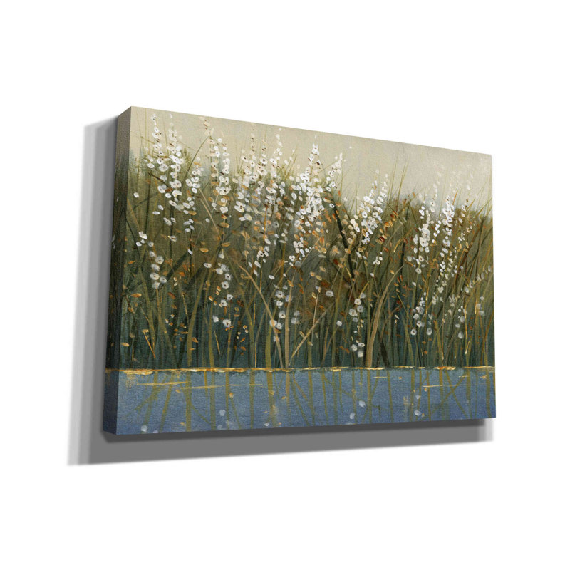 «By The Tall Grass I» par Tim O'toole, art mural sur toile, H 18 po x l 26 po x P 0,75 po