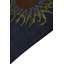 Tapis carré bleu marine Orlando