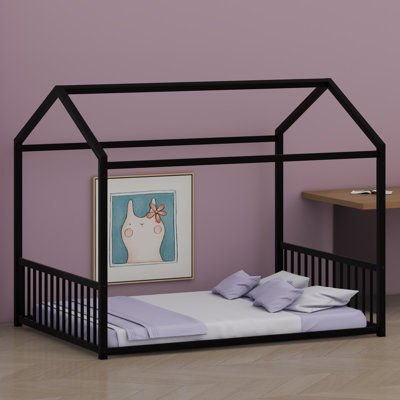 Montessori-Inspired House Shaped Bed Frame Hassle-Free Setup For Modern Families