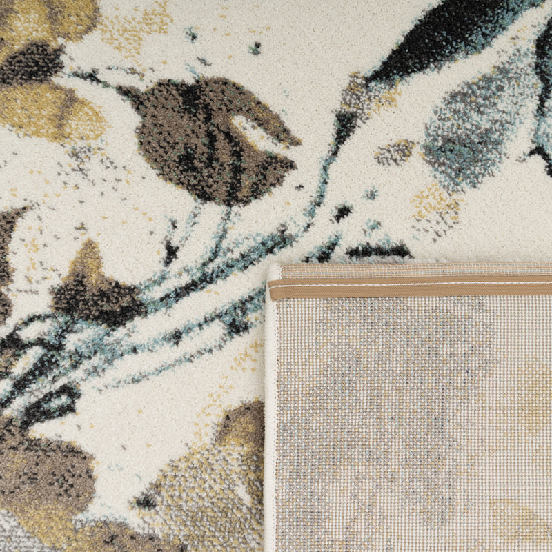 Frankee Floral Flatweave Area Rug, Runner 70 x 250cm