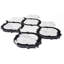Santorini 15" X 12" Natural Stone Mosaic Wall and Floor Tile-63332393