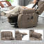 93cm Wide Velvet Lift Assist Standard Recliner-1823768270
