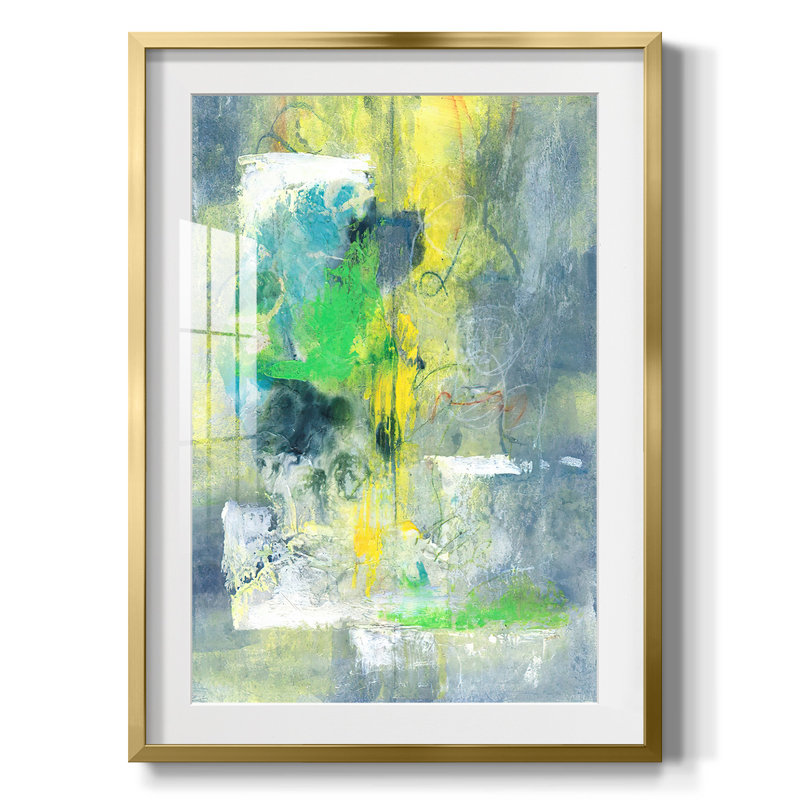 «Sweet Things II», impression encadrée, H 28,5 po x l 20,5 po, Doré