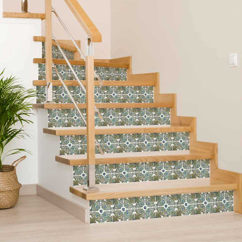 Vinyl Peel and Stick Field Tile, 6" L x 6" W