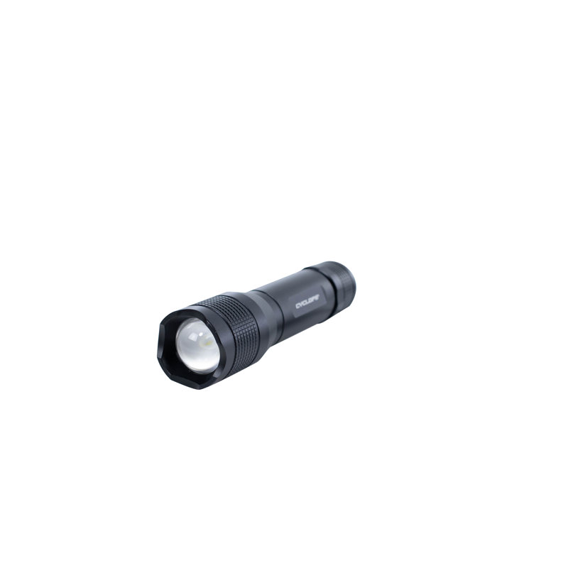 11.2'' Battery Powered Integrated LED Flashlight, 1500, 5" H x 1.25" W x 1.25" D