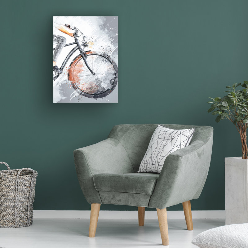 Art sur toile 29, Bacheline Jasynke, H 14 po x l 19 po