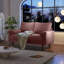 Canapé Masterson moderne, canapé en velours de 58 pouces pour le salon, coussins à ressorts, coussins modernes à assemblage facile avec coussin décoratif pour petits espaces-357766205