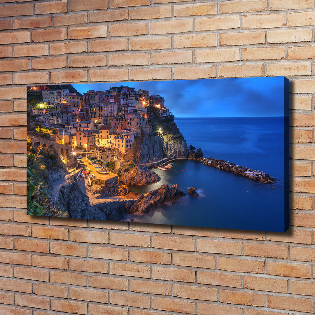 Manarola Italien - Ungerahmte Kunstdrucke auf Leinwand