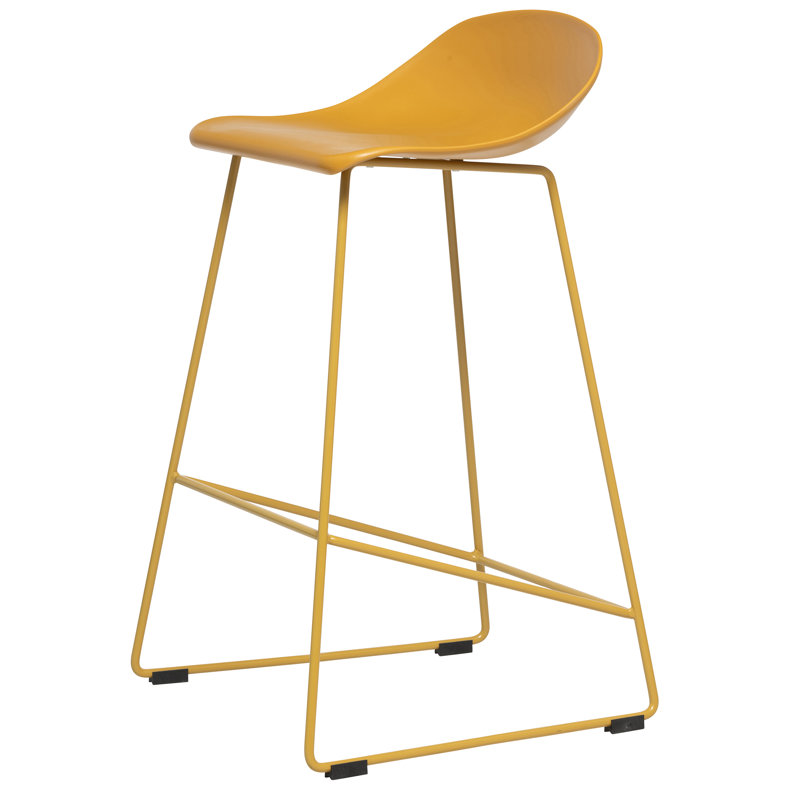 Meine Counter Stool with Metal Frame, Ginger