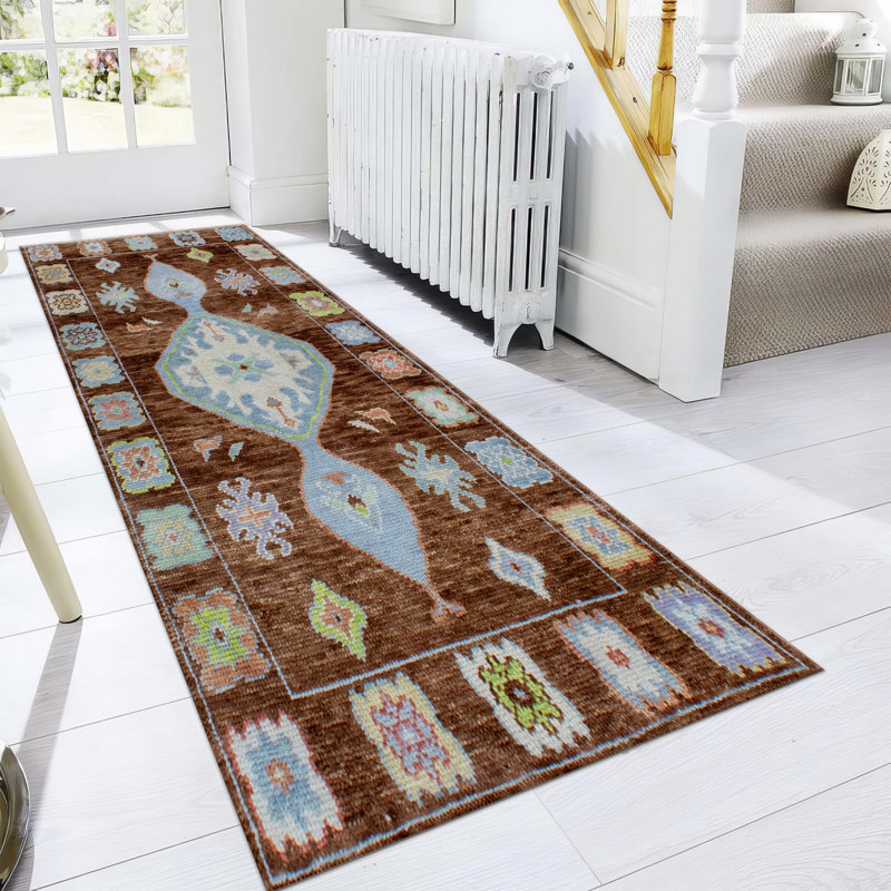 Chic Floral Printed Rug with Soft Pile Highlighting Traditional Elegance for Indoor Home Decor, Rectangle 2'4" x 3'3"