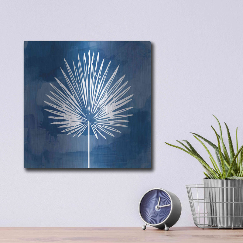 «Painted Sky Palm Leaf» par Linda Woods