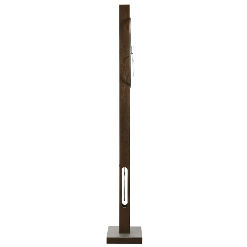 Halo 80" Solid Wood Floor Clock
