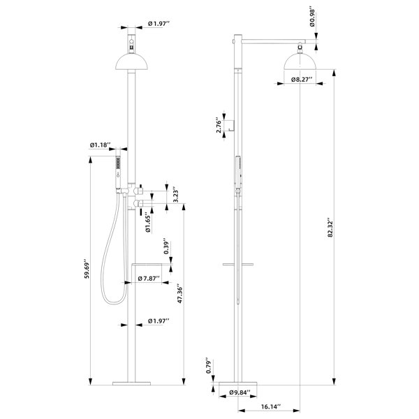 Dimensions du produit