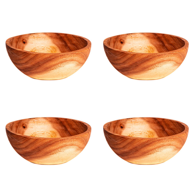 Rainforest Bowls Wood Serving Bowl
