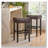 30" Backless Bonded Leather Backless Bar Stool