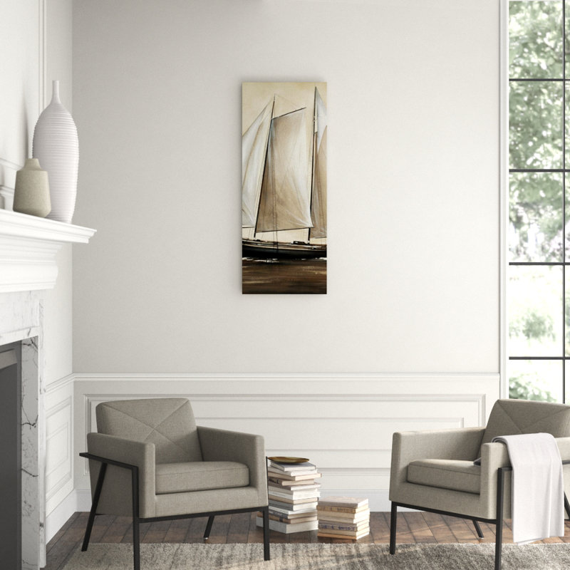 Regatta II Print by Sydney Edmunds, 50" H x 20" W, Outdoor