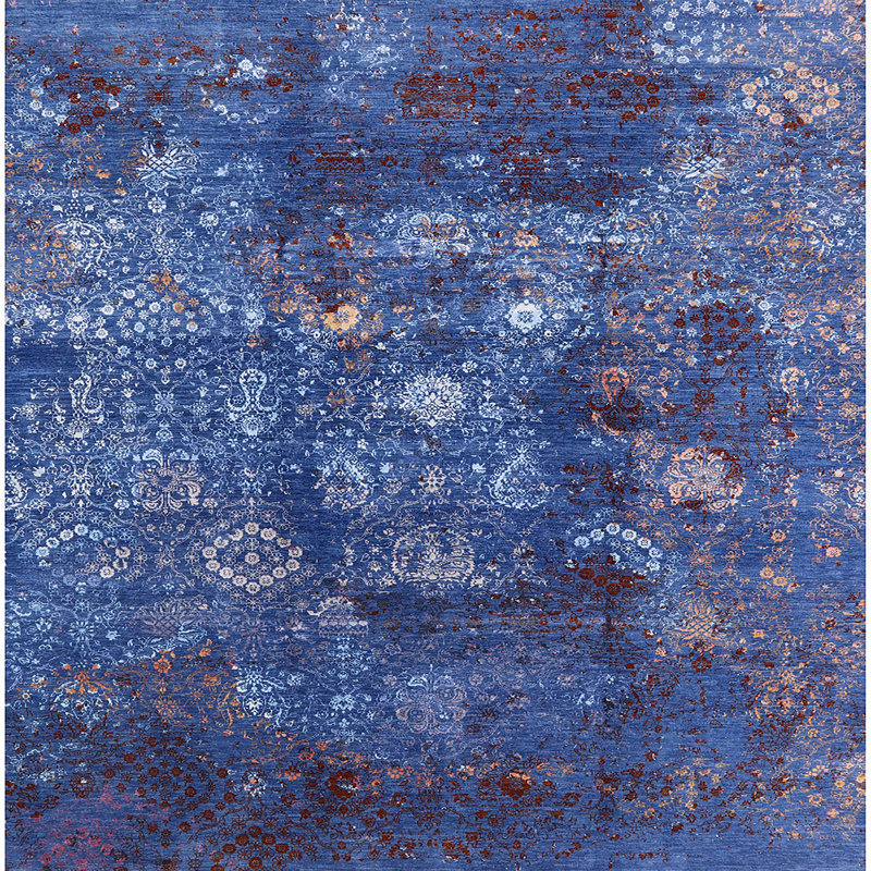 Moroccan Indoor Rug, Square 7'