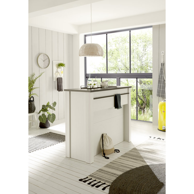 106cm Kitchen Pantry, White