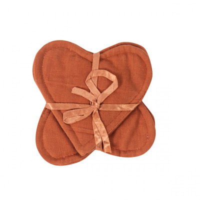 Cotton 4 Piece Coaster Set