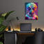 «Alien» par Dean Russo, art mural en verre acrylique, 16 po x 24 po-961425813