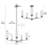 5-Light Dimmable Shaded Chandelier-1570108908