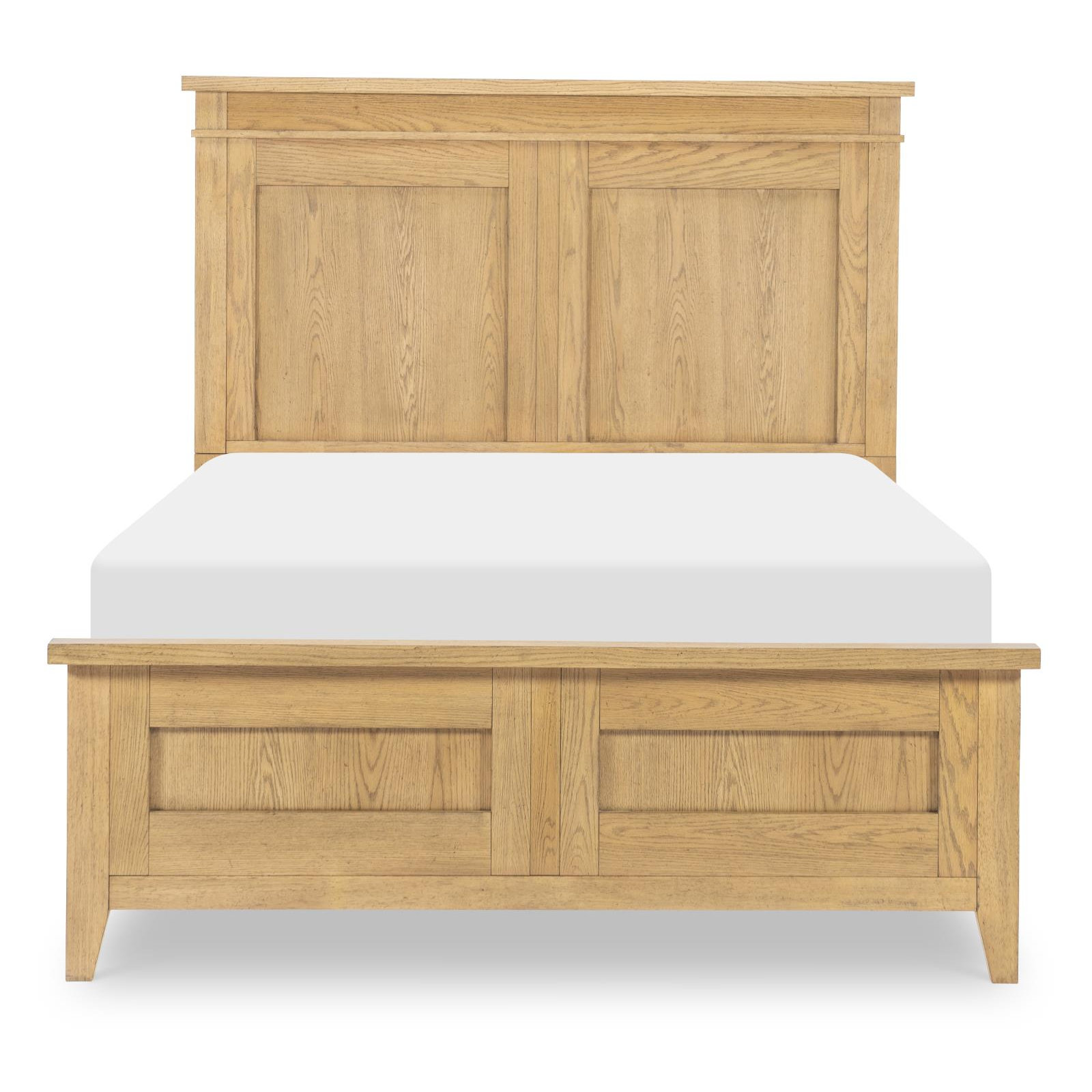 Today's Traditions Complete Panel Bed, Hickory, Full