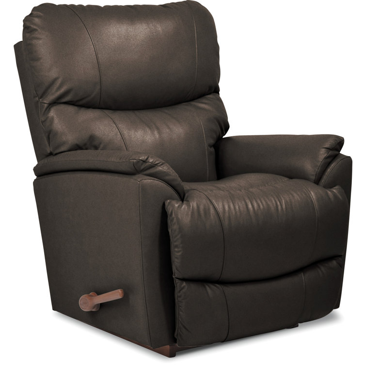 Trouper Leather Match Manual Rocking Recliner