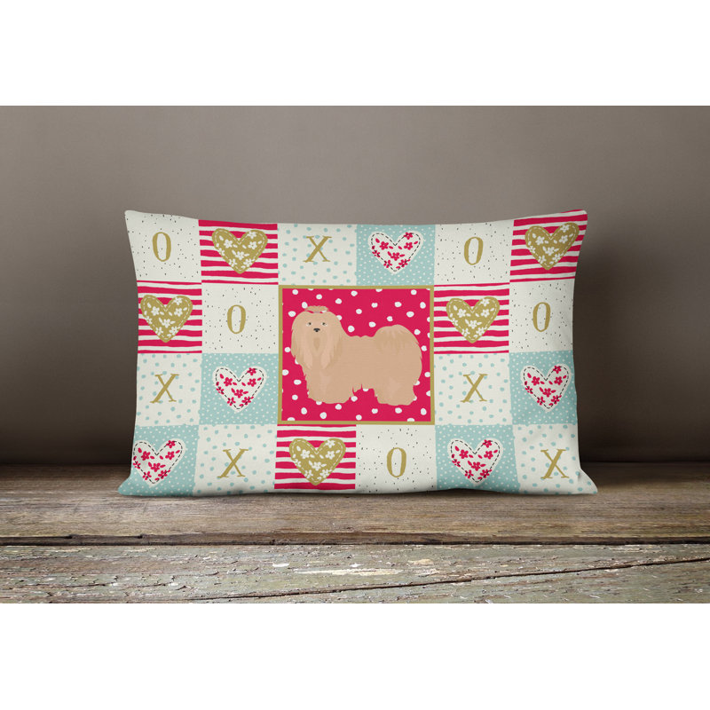 Patchwork Outdoor Throw Pillow