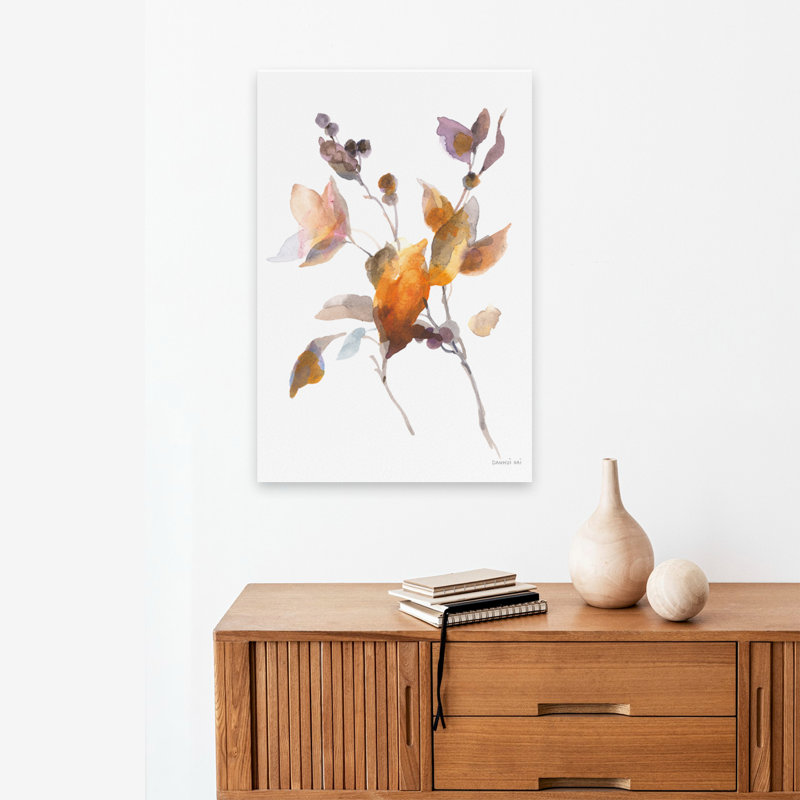 Harvest Cuttings II - Autumn Berries, art d'automne brun, H 24 po x l 16 po