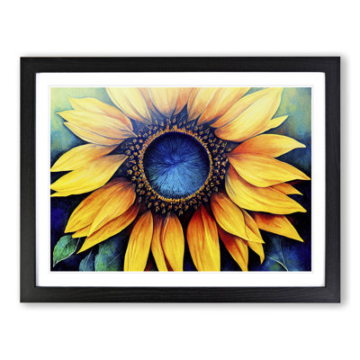 Spectacular Sunflower - Single Picture Frame Print