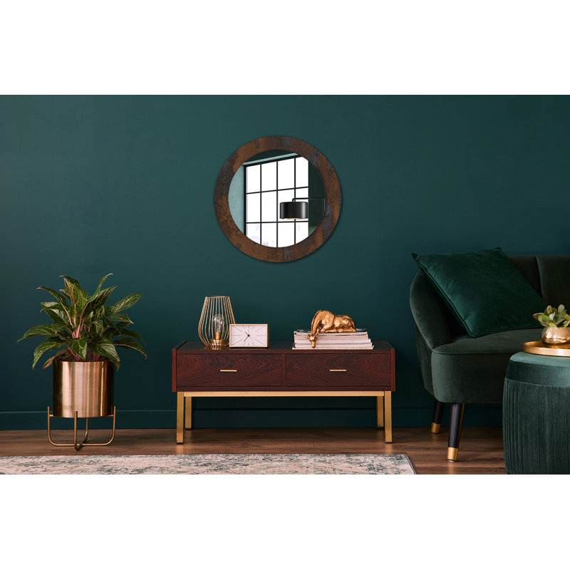 Huldar Glass Flat Wall Mirror