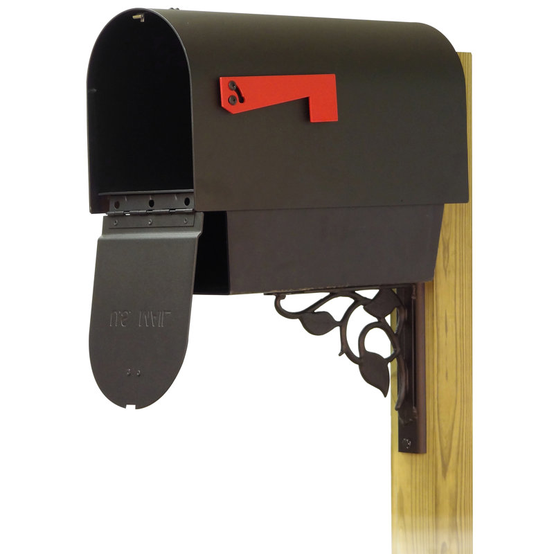 Titan Steel Post Mounted Mailbox