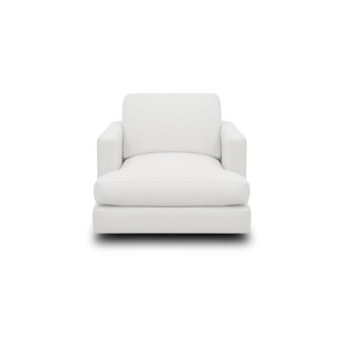 Galaxy Upholstered Swivel Club Chair