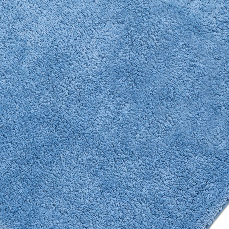 Tapis pour salle de bain Antonio, 44", 22", Bleu