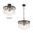 Livingon Tiered Drum Water Glass Chandelier-2106423923-2087438564