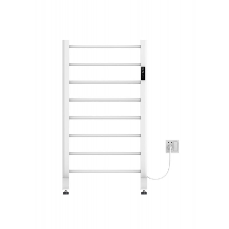 chauffe-serviettes électrique mat, Blanc mat