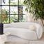 Canapé en velours crème Tend Furniture Kendall-59670572