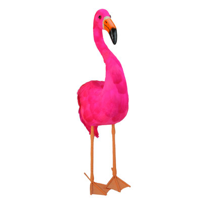 Décoration flamant rose debout 23,75 po