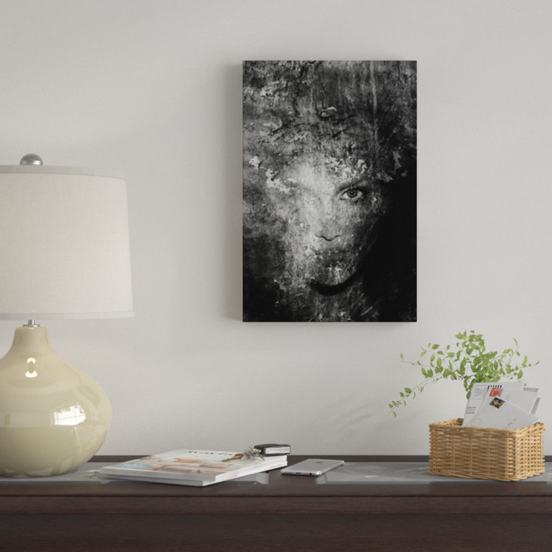 «B&W III», impression sur toile, H 40 po x l 26 po x P 1,5 po, Pas de tapis, Toile tendue