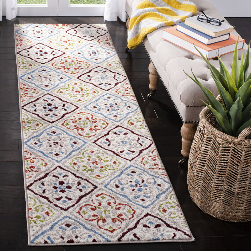 Lori Performance Geometric Rug, Square 6'7"