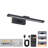 LED Picture Light, 16 Inch Battery Operated Wall Sconce, Adjustable Swing Arm Black Gallery Lighting for Paintings Display