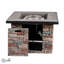 Foyer au propane en pierre H 23,5 po x l 32 po