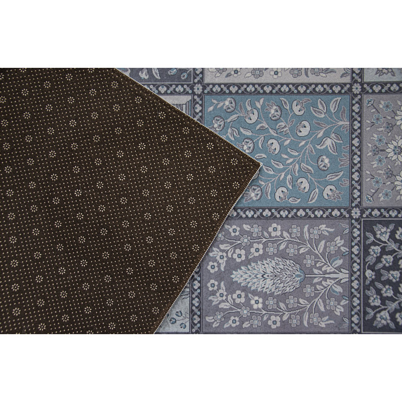 Tapis zone gris clair Darwin, Rectangle 5 pi 3 po x 7 pi